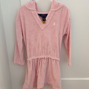 Polo by Ralph Lauren Pink Kids Swim Coverup